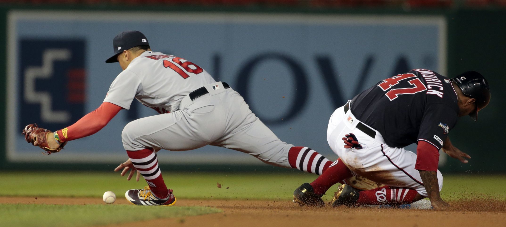 Cardinals on the brink of elimination from the National League Championship Series in Washington